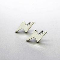 New Alloy Plating Simple Lightning Earrings Wholesale main image 5