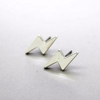 New Alloy Plating Simple Lightning Earrings Wholesale main image 6