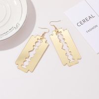 New Fashion Exaggerated Large Blade Earrings Female Wild Funny Earrings main image 5
