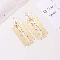 New Fashion Exaggerated Large Blade Earrings Female Wild Funny Earrings main image 6