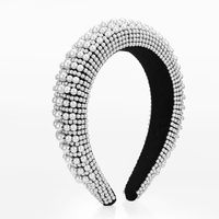 Thick Sponge Pearl Hair Hoop Fashion Headband Hair Accessories Wholesale main image 5