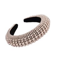 Thick Sponge Pearl Hair Hoop Fashion Headband Hair Accessories Wholesale main image 6