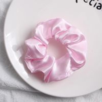 New Fashion Color Hair Ring Solid Color Satin Color Cheap Hair Ring Wholesale sku image 5