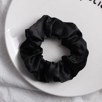 New Fashion Color Hair Ring Solid Color Satin Color Cheap Hair Ring Wholesale sku image 2