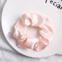 New Fashion Color Hair Ring Solid Color Satin Color Cheap Hair Ring Wholesale sku image 8