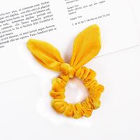 Neuer Goldener Samt Stahl Seide Kaninchen Ohren Flanell Koreanische Einfache Mode Haars Eil Haar Ring Grenz Überschreitend 2021 sku image 13