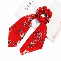 New Fashion Banana Leaf Ribbon Print Scarf Square Scarf Cheap Hair Circle Wholesale sku image 29