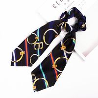 Neue Koreanische Dongdaemun Mode Bogen Pferdes Chwanz Satin Streamer Haar Bündel Dickdarm Ring Fabrik Direkt Vertrieb sku image 10