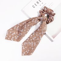 New Fashion Spring Ribbon Hairband Knotted Square Scarf Tassel Cheap Hairband Wholesale sku image 19