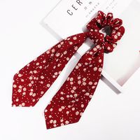 New Fashion Spring Ribbon Hairband Knotted Square Scarf Tassel Cheap Hairband Wholesale sku image 17