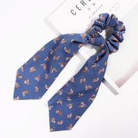 New Fashion Spring Ribbon Hairband Knotted Square Scarf Tassel Cheap Hairband Wholesale sku image 14