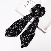 New Fashion Spring Ribbon Hairband Knotted Square Scarf Tassel Cheap Hairband Wholesale sku image 18