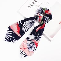 New Fashion Spring Ribbon Hairband Knotted Square Scarf Tassel Cheap Hairband Wholesale sku image 28