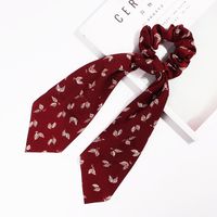 New Fashion Spring Ribbon Hairband Knotted Square Scarf Tassel Cheap Hairband Wholesale sku image 12