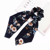New Fashion Spring Ribbon Hairband Knotted Square Scarf Tassel Cheap Hairband Wholesale sku image 3