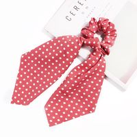 New Fashion Spring Ribbon Hairband Knotted Square Scarf Tassel Cheap Hairband Wholesale sku image 11