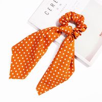 New Fashion Spring Ribbon Hairband Knotted Square Scarf Tassel Cheap Hairband Wholesale sku image 9