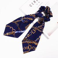 New Fashion Spring Ribbon Hairband Knotted Square Scarf Tassel Cheap Hairband Wholesale sku image 22