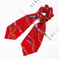 New Fashion Spring Ribbon Hairband Knotted Square Scarf Tassel Cheap Hairband Wholesale sku image 21
