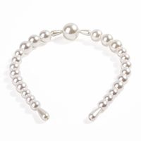 New Fashion Big Pearl Wild Headband Wholesale sku image 2