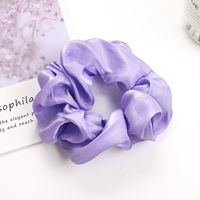 New Fashion Silky Color Hair Ring Gold Light Forged Fabric Twist Hair Ring Wholesale sku image 2