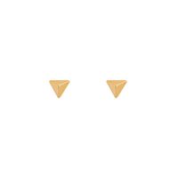 New Jewelry Three-dimensional Triangle Earrings Simple S925 Silver Pin Earrings Women sku image 1