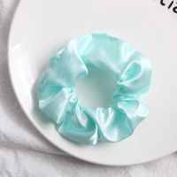 New Fashion Color Hair Ring Solid Color Satin Color Cheap Hair Ring Wholesale sku image 6