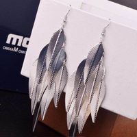 Yi Wu Jewelry New Fashion Leaf Earrings For Women main image 3