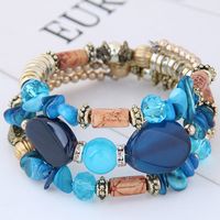 Bohemian Style Shell Turquoise Mix And Match Multilayer Bracelets Wholesale main image 9