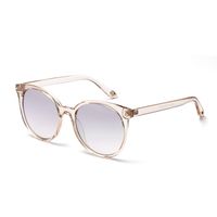 New Fashion Round Retro Sunglasses Transparent Frame Glasses main image 4