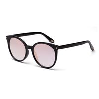 81341 Runde Retro-sonnenbrille Mit Transparentem Rahmen Für Frauen main image 5