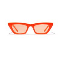 New Fashion Colorful Square Sunglasses Orange Jelly Sunglasses Retro Leopard Sunglasses main image 4