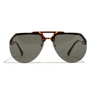 Korean Big Frame Trend Half Frame Sunglasses Hip Hop Trend Sunglasses Wholesale sku image 1