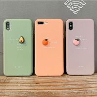 Avocado Orange Peach Suitable For Iphone 11 Apple Mobile Phone Case Huawei / Oppo / Vivo Cartoon Soft Shell main image 1