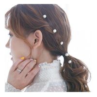 New Beaded Hair Clip Invisible Hair Clip Pearl Beaded Clip Sweet Sweet Hair Accessories main image 3