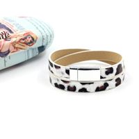 Leopard Print Pu Leather Bracelet Women&#39;s Simple Fashion Multilayer Bracelet main image 4