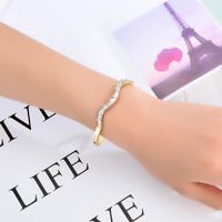 Jewelry Alloy Micro-inlaid Bracelet Simple Student Department Girlfriends Bracelet Jewelry main image 5