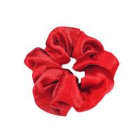 New Satin Hair Ring Fairy Solid Color Headline Hair Accessories Female Retro Wild Hair Ring Wholesale main image 6
