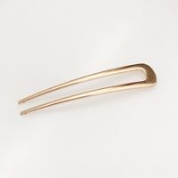 Retro Metal Mother-of-pearl Hairpin Hairpin U-shaped Hairpin Cheap Hair Accessories Wholesale sku image 4