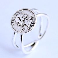 Fashion Vintage Personality Open Ring main image 1