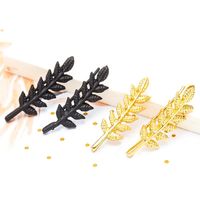 New Fashion Simple Leaf Shaped Leaf Shaped Ear Bone Clip Women Wholesale main image 3