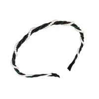 Korean New Simple Hair Accessories Pearl Winding Wave Thin Edge Cheap Headband Wholesale main image 6