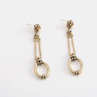 New Exaggerated Earrings S925 Silver Needle Popular Retro Long Wild Earrings Wholesale main image 1