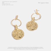 New Product Head Picture Earring Fashion Ring Retro Earrings Gorgeous Alloy Earrings Female main image 4
