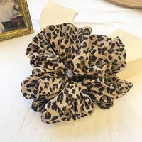 Exaggerated Oversized Retro Head Rope New Head Rope Floral Cheap Scrunchies Wholesale sku image 3