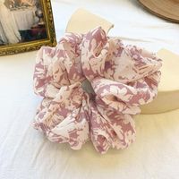 Exaggerated Oversized Retro Head Rope New Head Rope Floral Cheap Scrunchies Wholesale sku image 7
