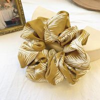 Exaggerated Oversized Retro Head Rope New Head Rope Floral Cheap Scrunchies Wholesale sku image 9
