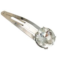 Moda Big Gem Hair Clip Girl Simple Flash Diamond Bb Clip Al Por Mayor sku image 2