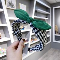 Korean New Simple Hair Accessories Cute Colorful Thin-edged Bow Hair Hoop Wholesale sku image 3