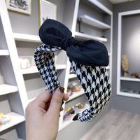 Korean New Simple Hair Accessories Cute Colorful Thin-edged Bow Hair Hoop Wholesale sku image 5